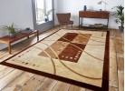 Тъкан персийски килим Blue stones d401_brown